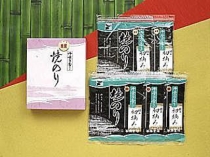 焼のり初摘みやきたて若草印5帖化粧箱入